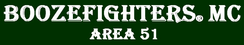 logo of boozefightersMC area 51